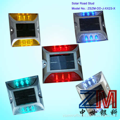 High Quality Aluminum Two Sides Flashing Solar Road Stud / Road Markings / Road Reflector